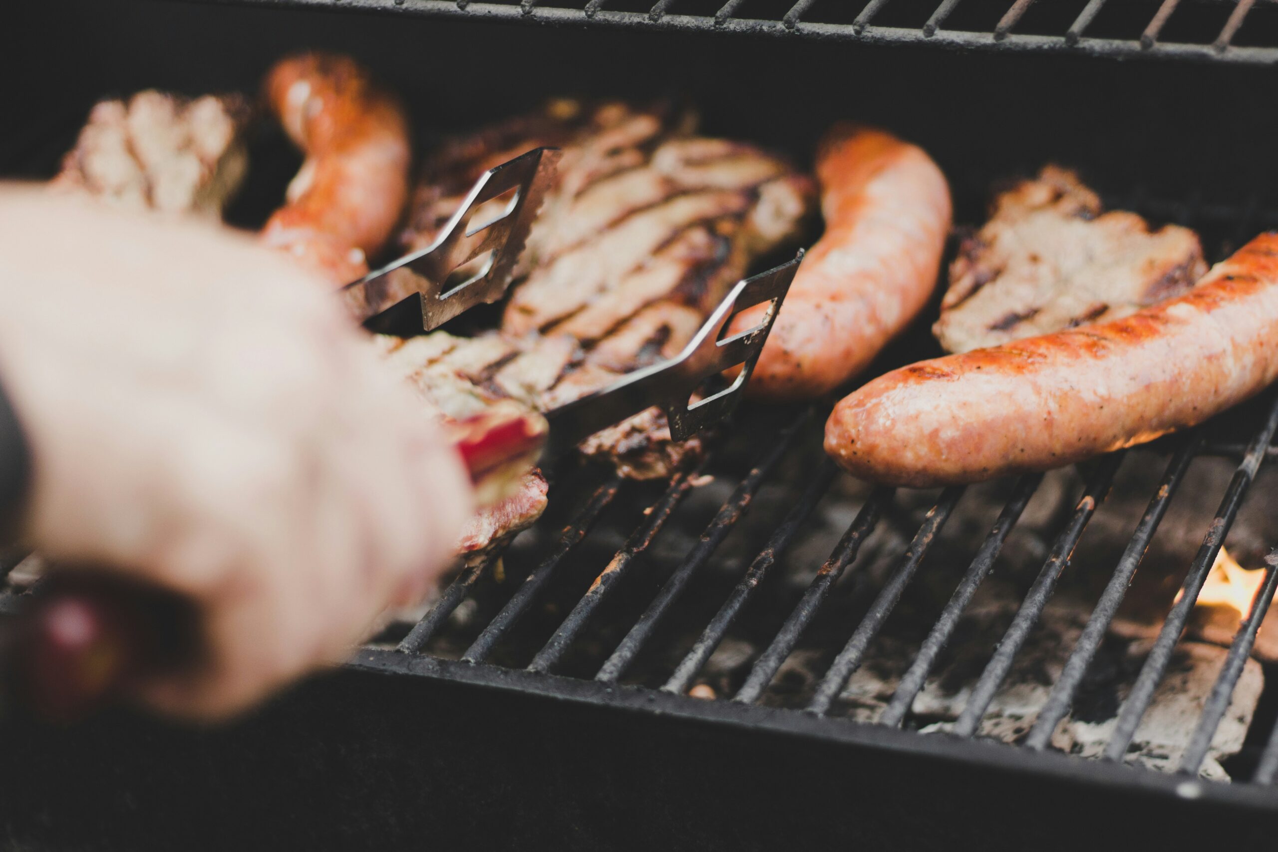 Barbecuing in small gardens